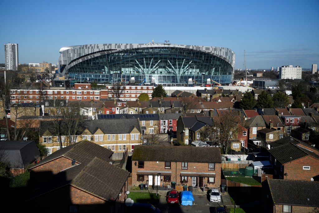 El nuevo estadio del Tottenham en Londres
