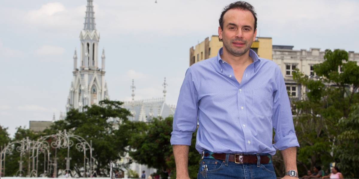 Alejandro Eder, alcalde de Cali.