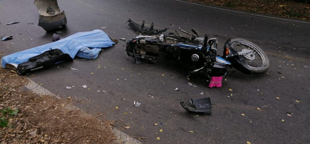 Un motociclista perdió la vida en la vía Tuluá – La Marina