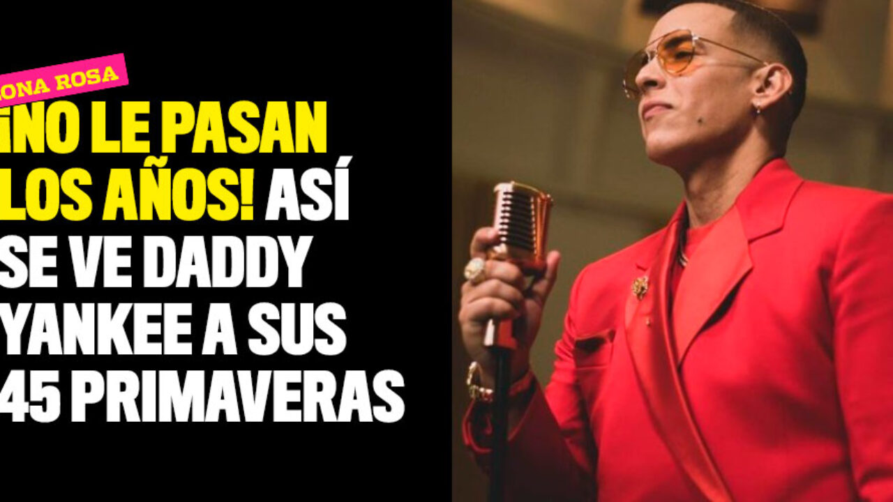 Se veía mayor en 1995? Daddy Yankee publica foto vieja y causa