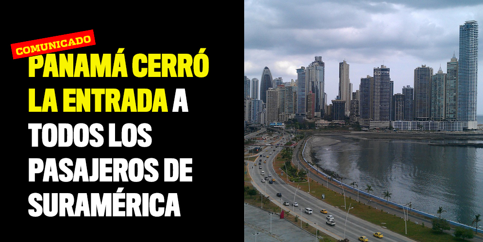 Panamá bloquea ingreso de colombianos