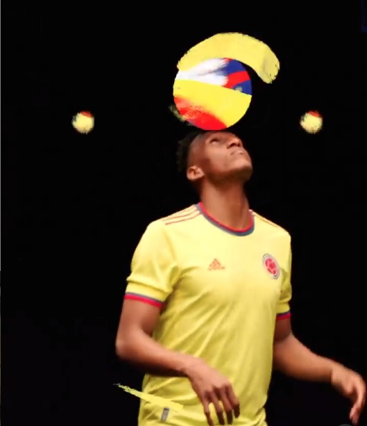 Presentan nueva camiseta de la Selección Colombia