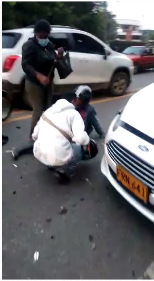 Perdió la pierna en accidente provocado por un presunto borracho