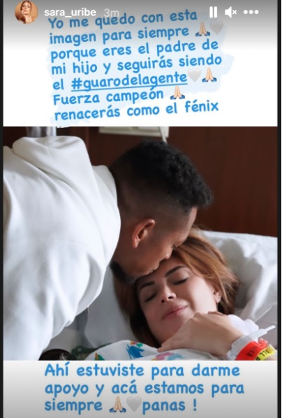 Sara Uribe rompió el silencio y envió un mensaje a Fredy Guarín