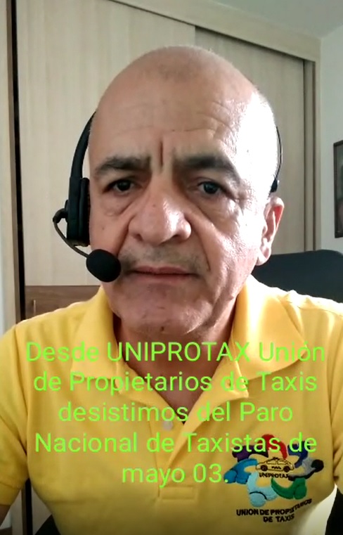 Uniprotaxis de Cali desiste parar mañana