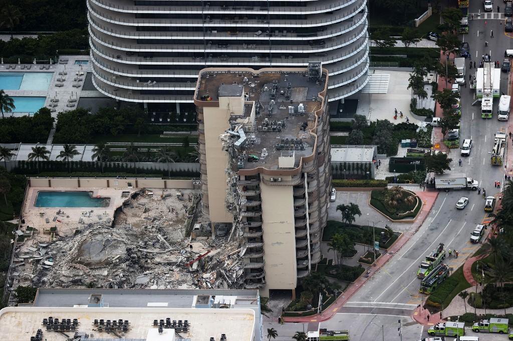 Seis colombianos vivían en el edificio que se derrumbó en Miami