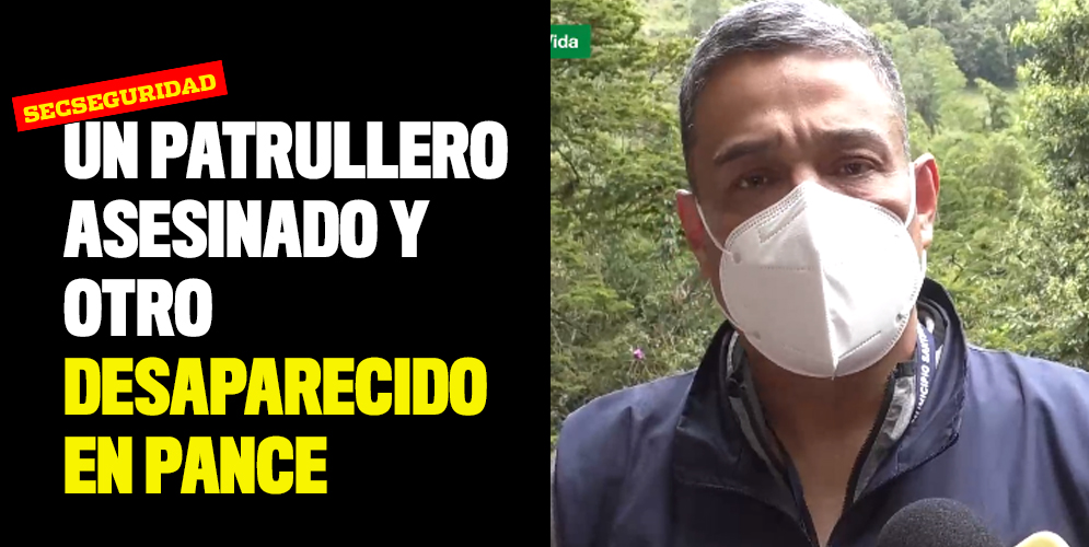 Un patrullero asesinado y otro desaparecido en Pance