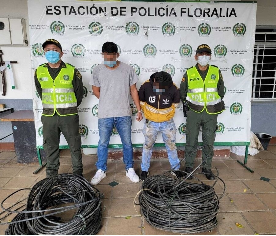 Caen ladrones de cable de la estación Paso del Comercio en Los Alcázares