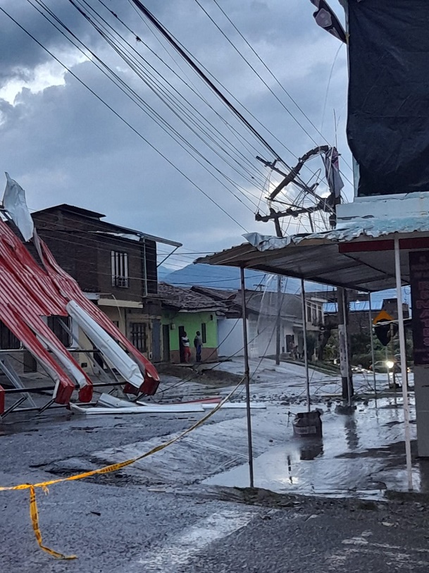 Granizada causó estragos en Miranda (2)