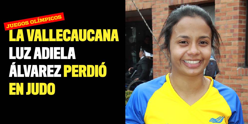 La vallecaucana Luz Adiela Álvarez perdió en judo