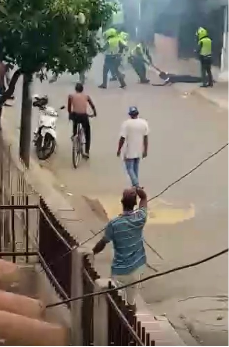 Video: Bala y persecución de película en Puerto Mallarino