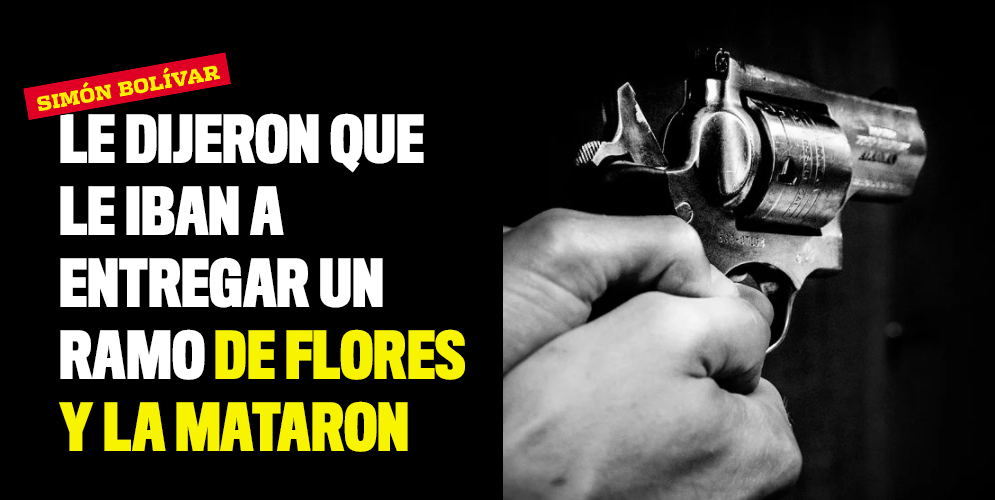 Le dijeron que le iban a entregar un ramo de flores y la mataron