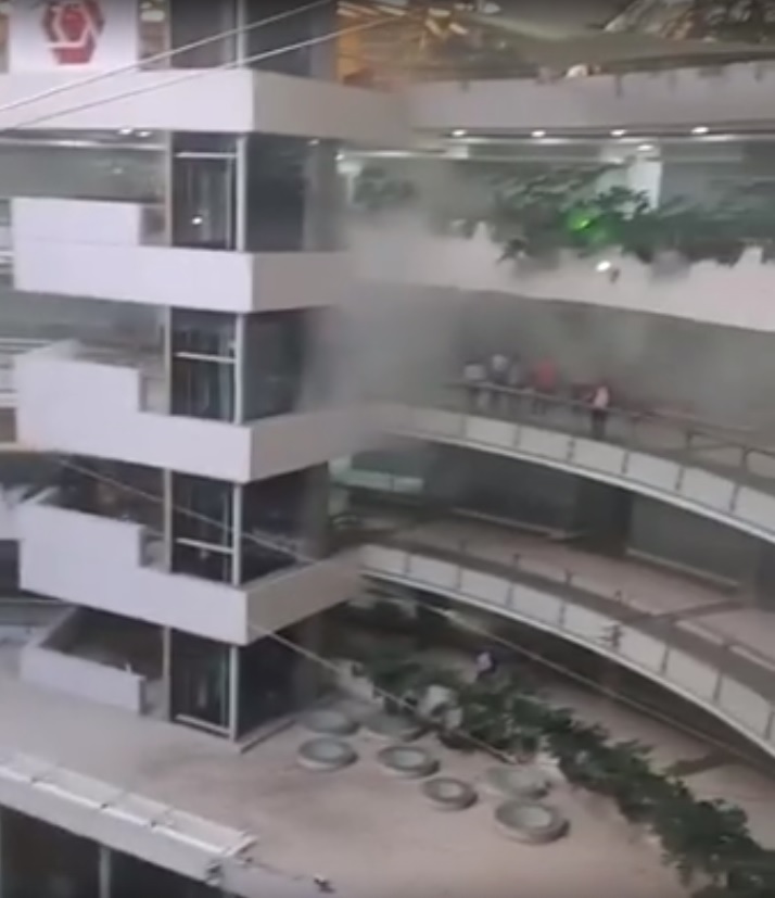 Reportan incendio en el Unicentro de Cali