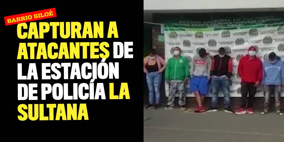 Video Capturan a vándalos que atacaron la estación de Policía en Siloé