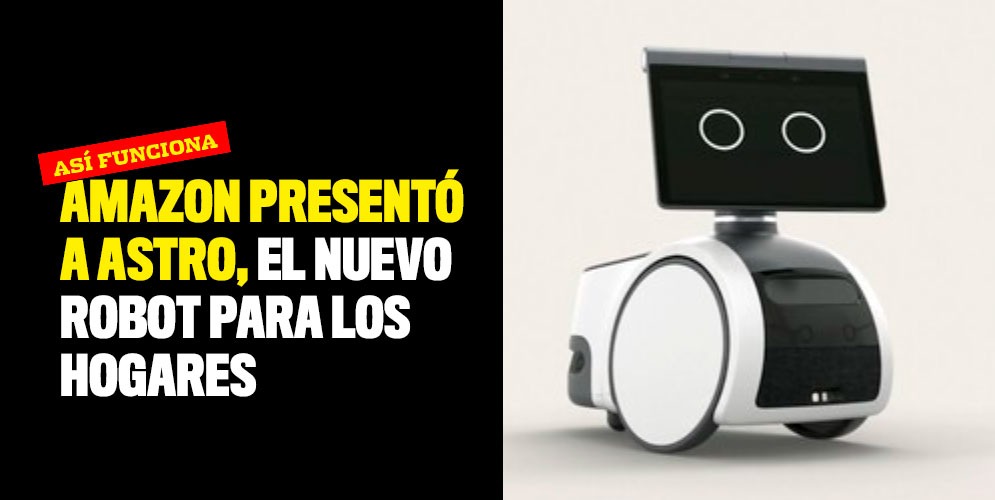 Amazon presentó a Astro, el nuevo robot para los hogares