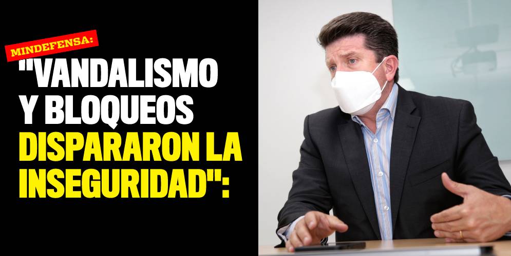 Vandalismo y bloqueos dispararon la inseguridad MinDefensa