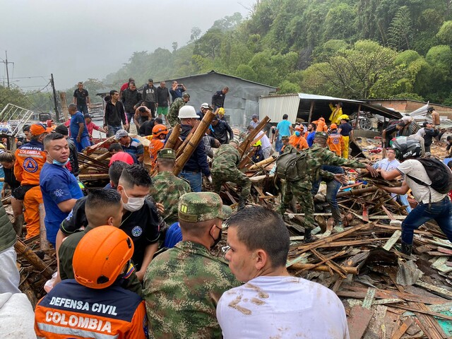 Deslizamiento en Pereira deja el menos 14 muertos
