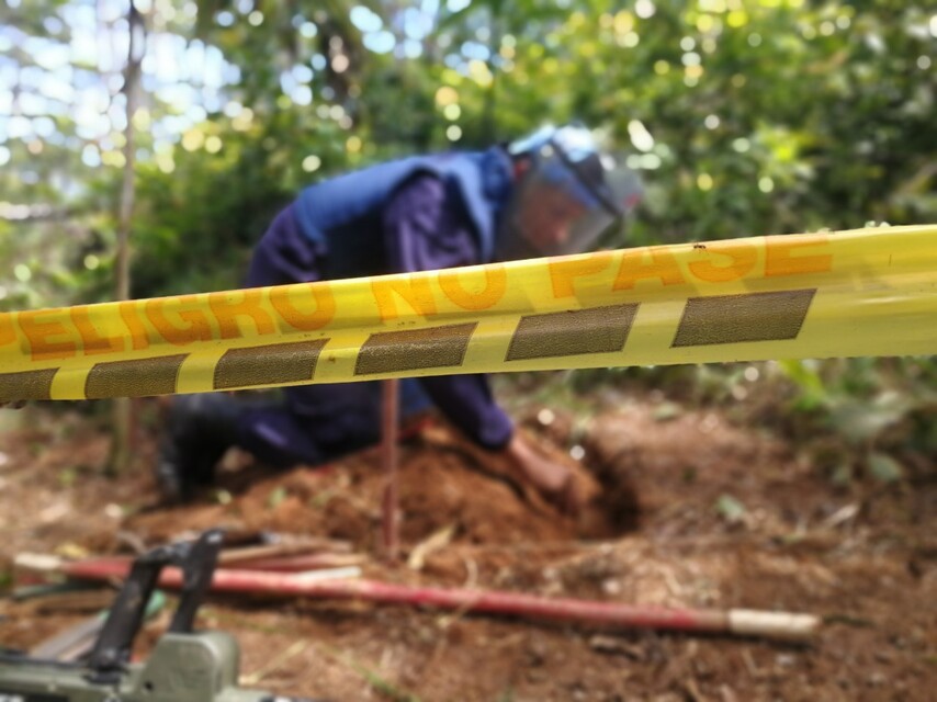 Más de 12 mil personas han sido víctimas de minas antipersonal