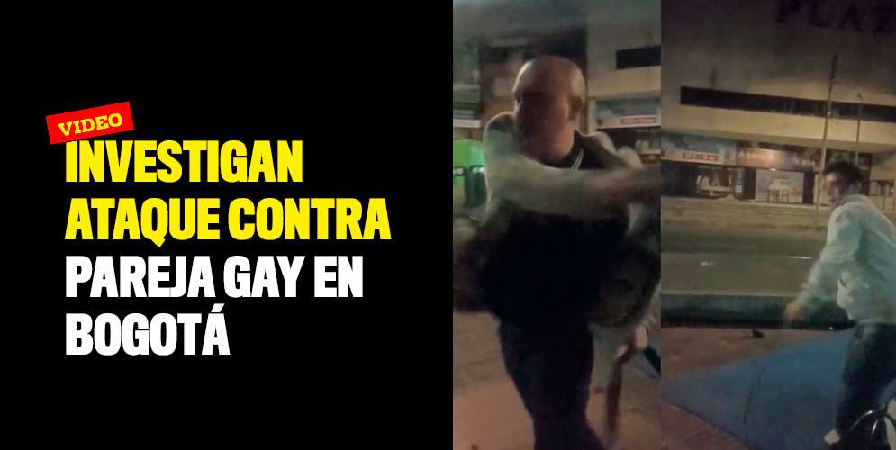 Investigan ataque contra pareja gay en Bogotá, video
