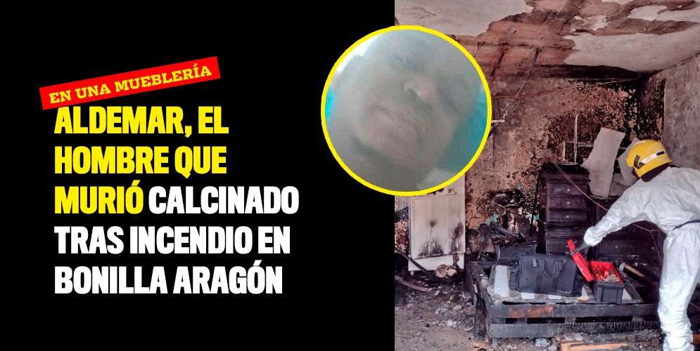 Aldemar, el hombre que murió calcinado tras incendio en Bonilla Aragón