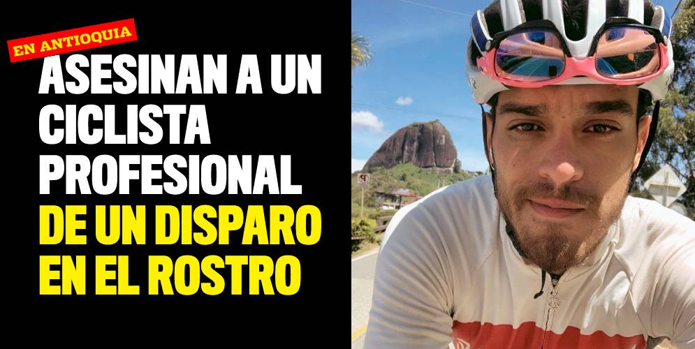 Asesinan a un ciclista profesional de un disparo en el rostro