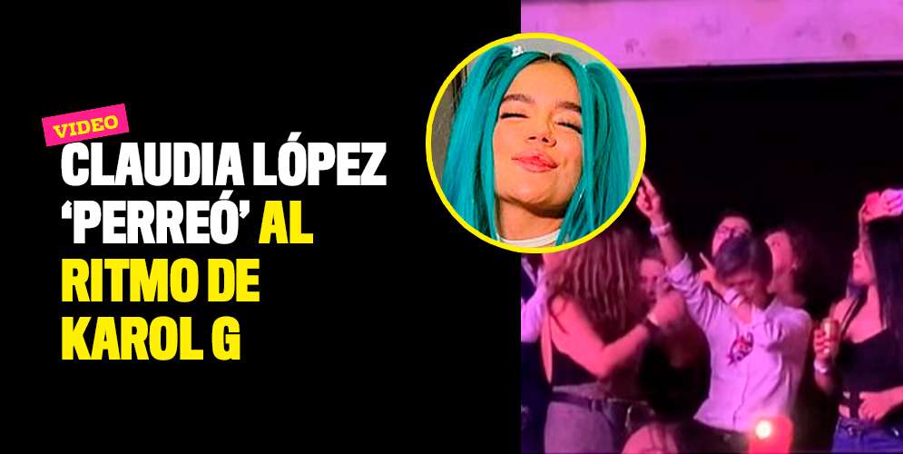 Claudia López 'perreó' al ritmo de Karol G y sus pasos se hacen virales