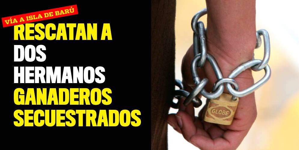 Rescatan a hermanos ganaderos secuestrados en la playa donde mataron al fiscal