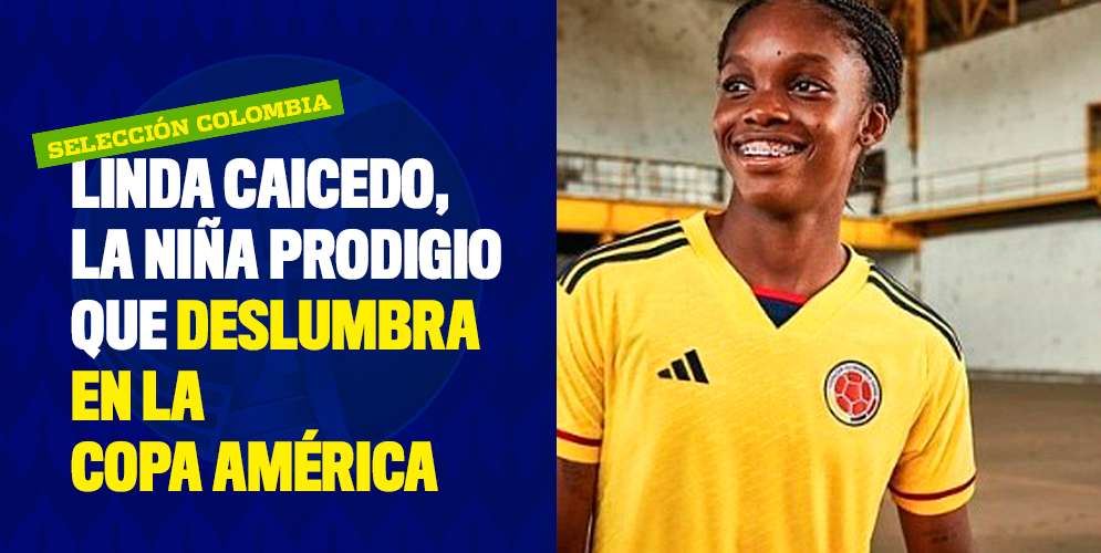 Linda Caicedo, la niña prodigio que deslumbra a Colombia en la Copa América