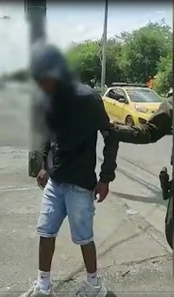 Frustran atraco a un taxista en el barrio Obrero de Cali