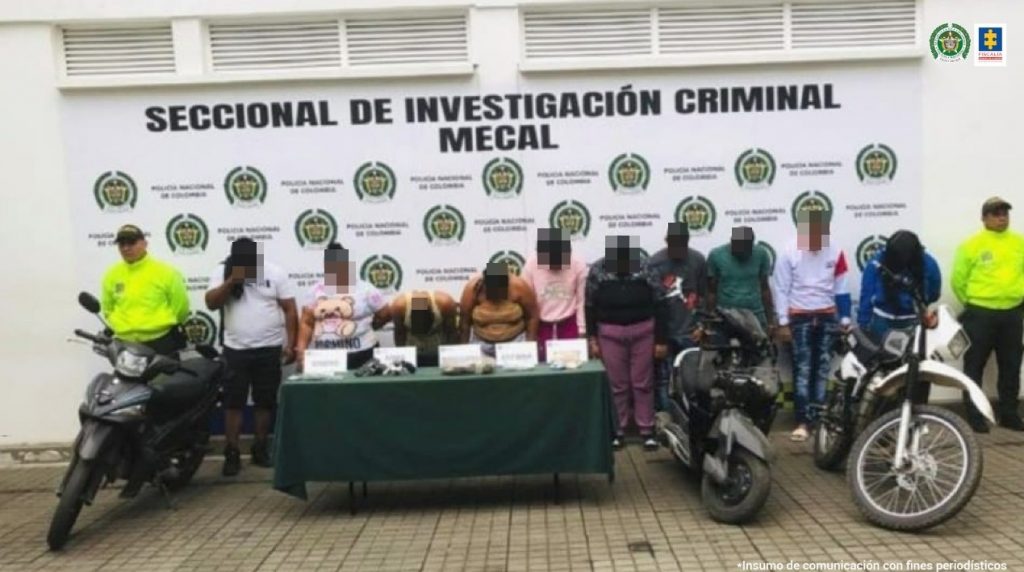 'Los de La Empresa' vendían armas y drogas en cuatro comunas de Cali