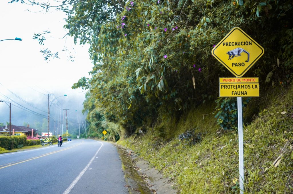 ¡Pilas conductores! Instalan nueva señal de tránsito de fauna en la Vía al Mar