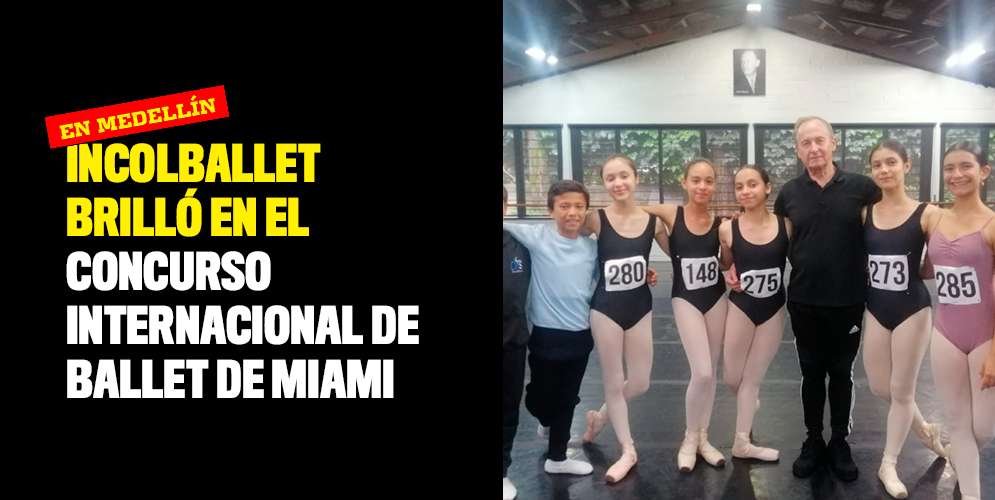 Incolballet brilló en el Concurso Internacional de Ballet de Miami