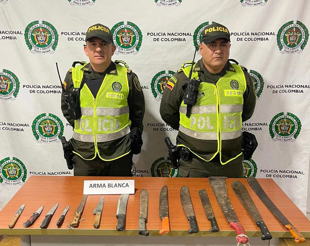 A los hinchas les incautaron hasta machetes este domingo