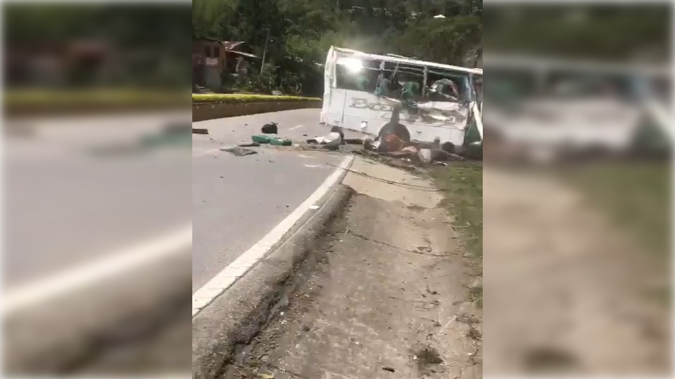 Accidente Bogotá-Las vegas